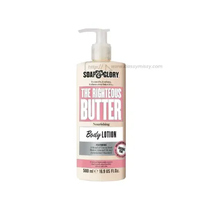 Soap & Glory The Righteous Butter Nourishing Body Lotion 500ml