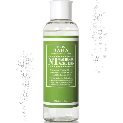 Cos De BAHA Niacinamide Facial Toner Hydrating, Pore Minimizing 200ml (NT)