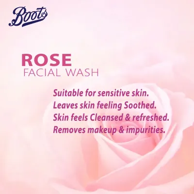 Boots Everyday Rose Facial Wash 150ml
