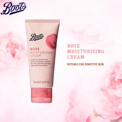 Boots Everyday Rose Moisturiser Cream 100ml