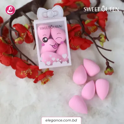 Mini Makeup Puff 05 pc (Pink)