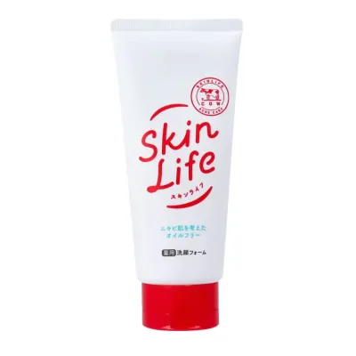 Cow Brand Skin Life Medicated Acne Care Face Wash 130g (Japan)