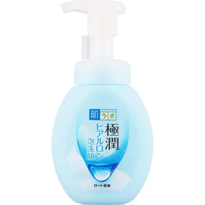 Hada Labo Gokujyun Hyaluronic Acid Foaming Facewash160ml (Japan)