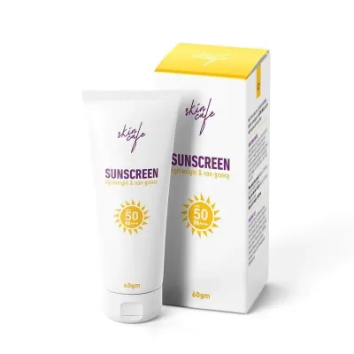 Skin Cafe Sunscreen SPF 50 PA+++ Lightweight & Non-Greasy 60g