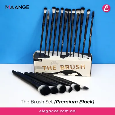 Maange The Brush Set Black (Premium)