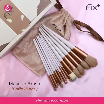 Fix Makeup Brush 13Pcs (Coffee)