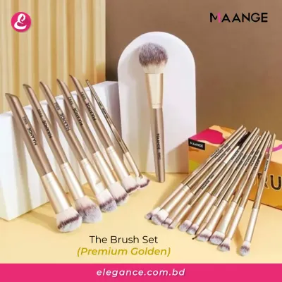 Maange The Brush Set Golden (Premium)