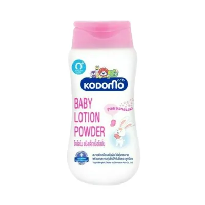 Kodomo Baby Lotion Powder Pink Hanabaki 0+ 180ml