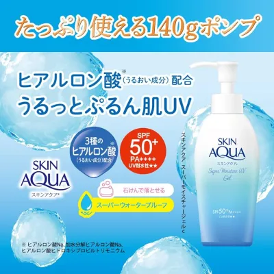 Skin Aqua Super Moisture Gel Pump SPF50 + PA ++++ 140g	