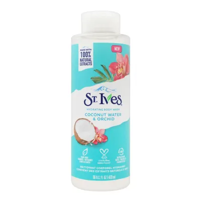 St.Ives Coconut Water & Orchid Hydrating Body Wash 473ml