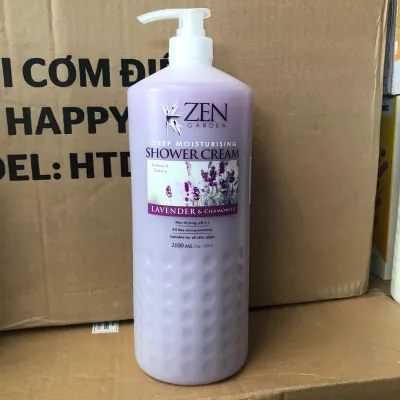 Zen Garden Deep Moisturising Shower Cream Lavender & Chamomile 2100ml