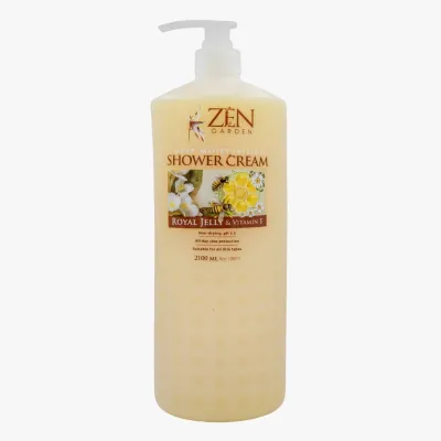 Zen Garden Deep Moisturising Shower Cream Royal Jelly & Vitamin E 2100ml