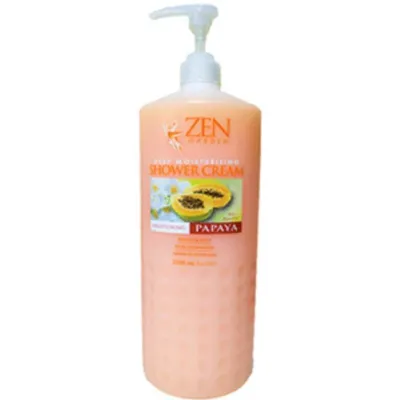 Zen Garden Deep Moisturising Shower Cream Lightening Papaya 2100ml