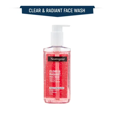 Neutrogena Clear & Radiant Face Wash with Vitamin C & Pink Grapefruit (200ml)	