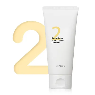 Numbuzin No.2 Deep Clean Fresh Cream Cleanser 120ml	