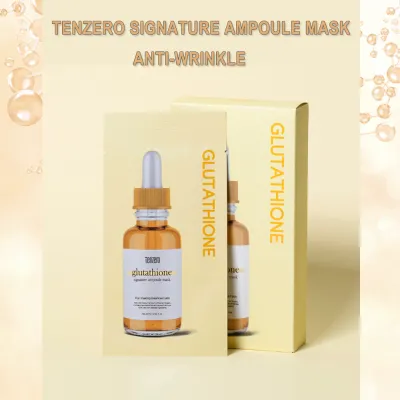 Tenzero Glutathione Signature Ampoule Mask (1 Box 10pcs)