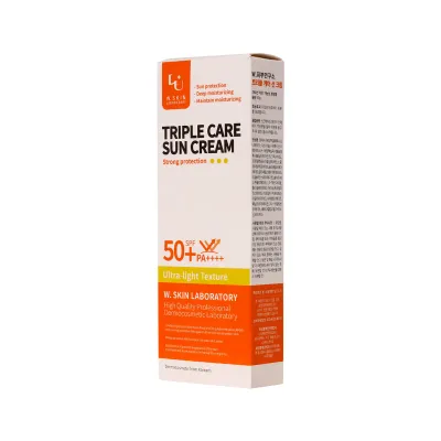 W.Skinlab Triple Care Sun Cream Spf 50+ PA++++ 60ml