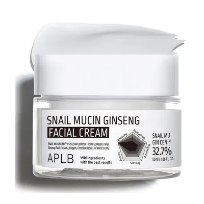 APLB Snail Mucin Ginseng Facial Cream 55ml	