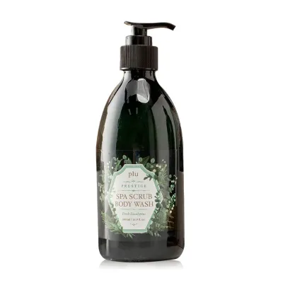 plu Prestige Spa Scrub Body Wash Fresh Eucalyptus 500ml	