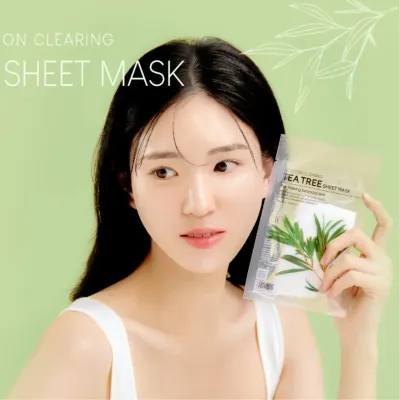 Tenzero Solution Clearing Tea Tree Sheet Mask 25ml	