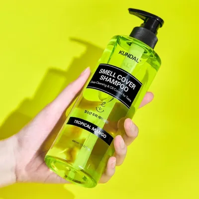 KUNDAL Smell Cover Teens Shampoo Tropical Mango 400ml	