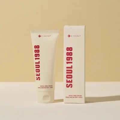 ksecret Seoul 1988 Cream : Snail Mucin 93+Rice 100ml