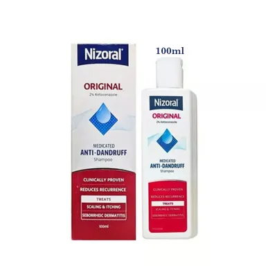 Nizoral 2% Ketoconazole Hair Care Anti-Dandruff Shampoo 100ml