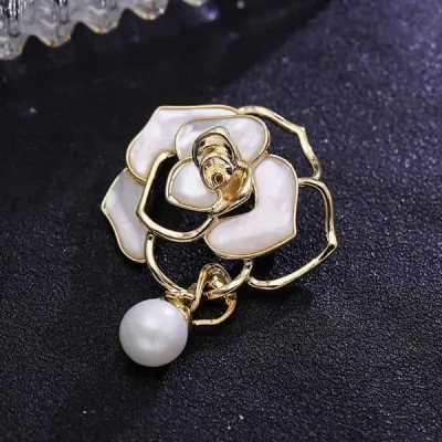 Camellia Brooch / Hijab Pin