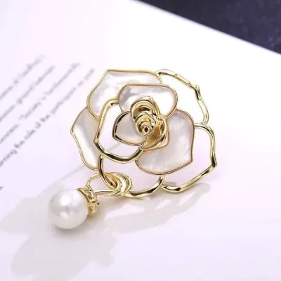 Camellia Brooch / Hijab Pin