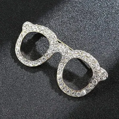 Crystal Sunglasses Hijab Brooch /Pin