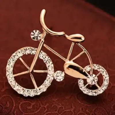 Beautiful Cycle Hijab Brooch /Hijab Pin