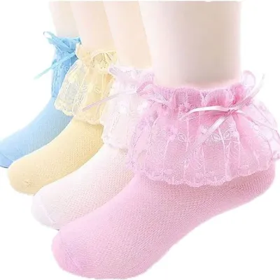 Baby Girl Lace Socks (1 Pair)