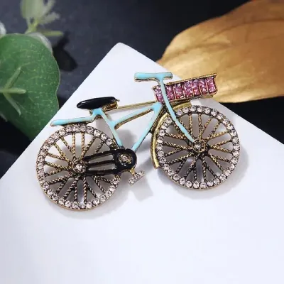 Bicycle Brooch /Hijab Pin