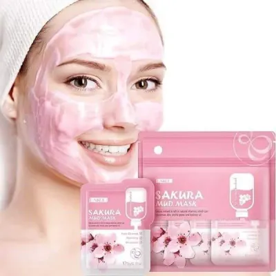 Laikou Japan Sakura Mud Mask (5 Pcs) 