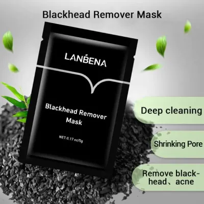 Lanbena Blackhead remover Mask (4Pc)