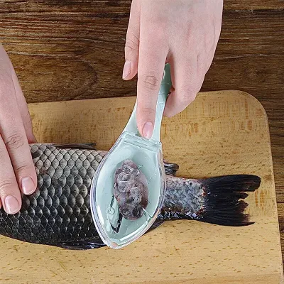 Fish Skin Scale Cleaning Scraper Brush
