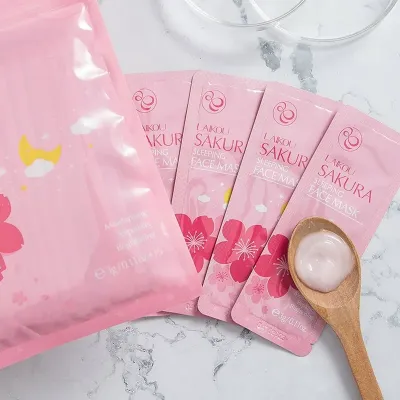 Sakura Sleeping Face Mask (5Pc)