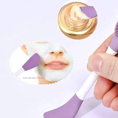 Silicone Double Sided Multifunctional Face Brush (2 Pc) 