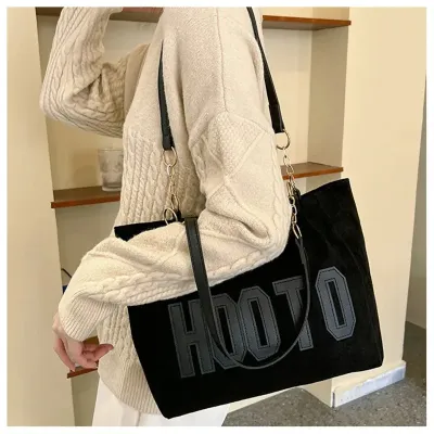 Classic Canvas Hooto Bag for Women 