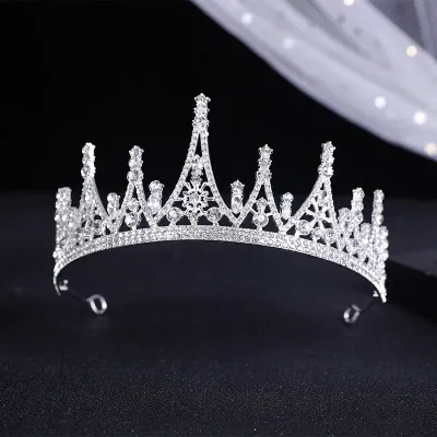 Crystal Wedding Bridal Party Crown 