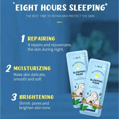 Laikou Skin Rejuvenation Sleeping Mask  ( 5 Pcs) 