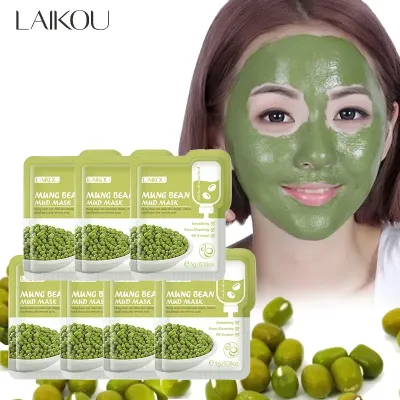 LAIKOU Mung Bean Mud Mask (5 Pcs) 