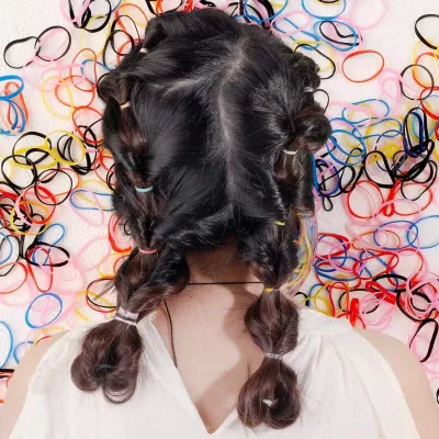 1000 Pcs Mini Hair Rubber Band With Bottle 