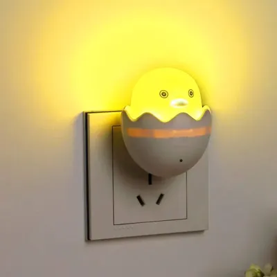LED Duck / Egg Shape Sensor Night Light Lamp (1 Pc) 