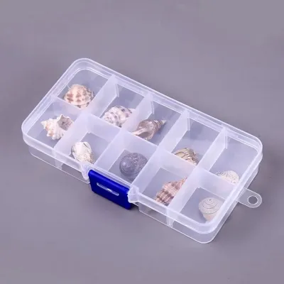 10 Slots Adjustable Jewellery Storage Box