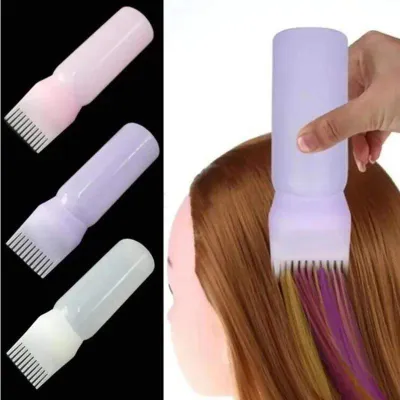 Hair Oil Dispenser Hair Dye Applicator Bottle 