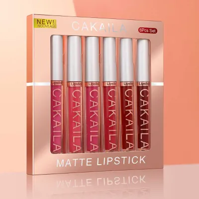 6 Pcs Cakaila Lipstick Set  