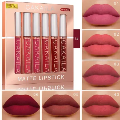 6 Pcs Cakaila Lipstick Set  