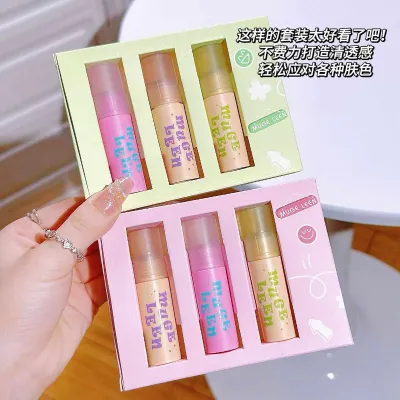 3 Pcs Sweet Lip Gloss Set (1 Set) 