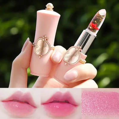 Crystal Jelly Flower Moisturizing Lip Balm Lipstick